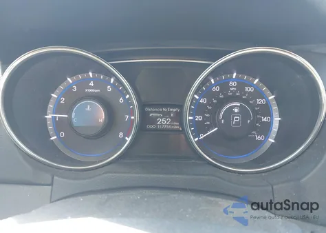 2012 Hyundai Sonata Se z USA, uszkodzony, nr VIN 5NPEC4AC3CH371447